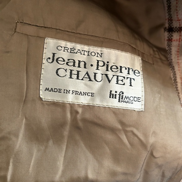 French wool blazer fits like a ladies 8 - Picture 7 of 12